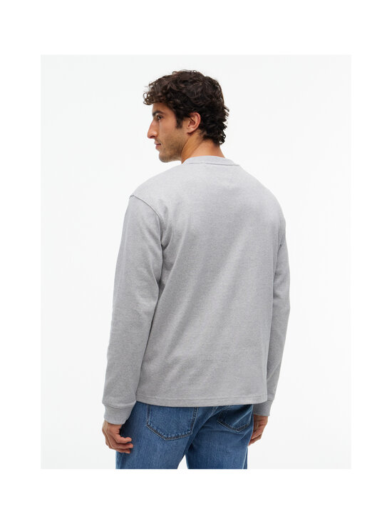 Tommy Hilfiger - Pluus Graphic Varsity Pocket - P01 LIGHT GREY HEATHER | Stockmann - photo 3
