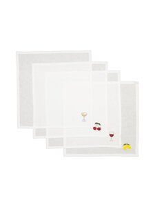 Casa Stockmann - Gozo galda salvetes 45 x 45 cm, 4 gab. - WHITE Casa Stockmann - Gozo galda salvetes 45 x 45 cm, 4 gab. - WHITE | Stockmann