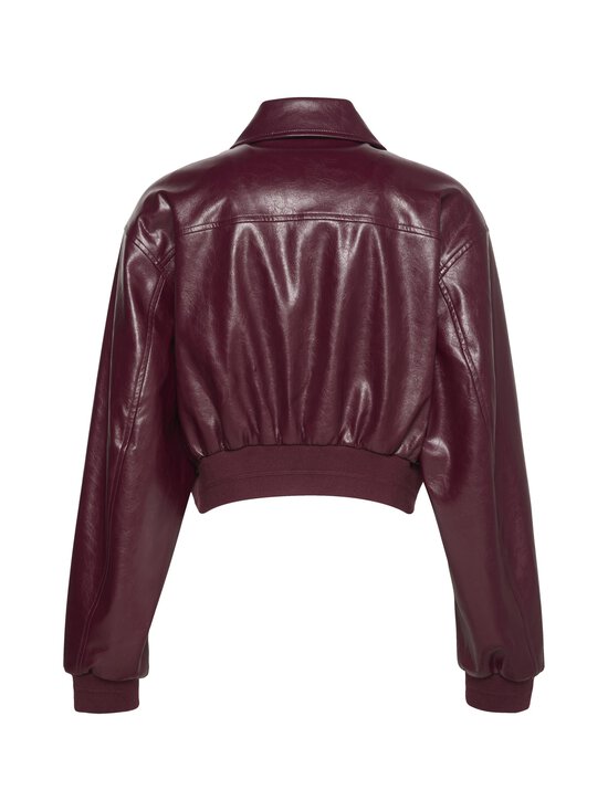 Calvin Klein Jeans - Cropped Crinkle -keinonahkatakki - VLP DEEP ROUGE - photo 2 Calvin Klein Jeans - Cropped Crinkle -keinonahkatakki - VLP DEEP ROUGE | Stockmann - photo 2