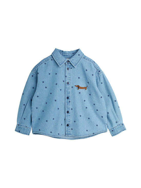 Mini Rodini - Denim Dots -paita - 60 BLUE | Stockmann - photo 1