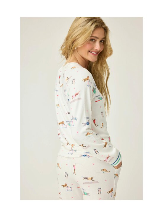 Pj Salvage - Cathletics-pyjamapaita ja pyjamahousut - 102 OFF WHITE - photo 4 Pj Salvage - Cathletics-pyjamapaita ja pyjamahousut - 102 OFF WHITE | Stockmann - photo 4