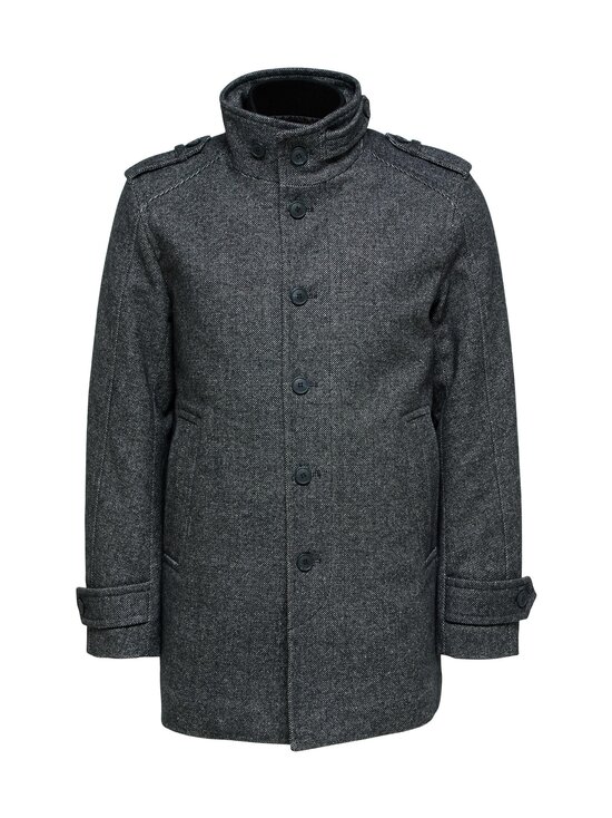 Selected - SLHNoah Wool Blend Coat - DARK GREY PATTERN:SALT/PEPPER - photo 1 Selected - SLHNoah Wool Blend Coat - DARK GREY PATTERN:SALT/PEPPER | Stockmann - photo 1