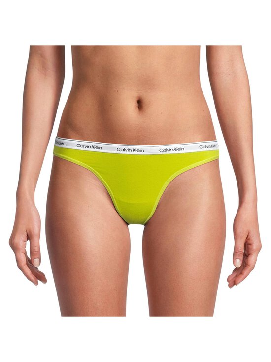 Calvin Klein Underwear - Stringid Logo Thong - KEWL LIME - photo 2 Calvin Klein Underwear - Stringid Logo Thong - KEWL LIME | Stockmann - photo 2