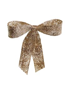 Shishi - Glitter Bow -koriste 11 cm - CHAMPAGNE Shishi - Glitter Bow -koriste 11 cm - CHAMPAGNE | Stockmann