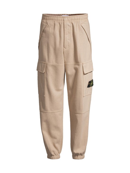 Stone Island - Wool Blend Cargo -housut - V0094 BISCUIT | Stockmann - photo 1