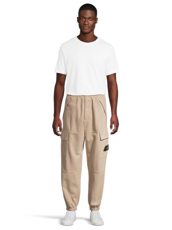 Stone Island - Wool Blend Cargo -housut - V0094 BISCUIT | Stockmann - photo 3