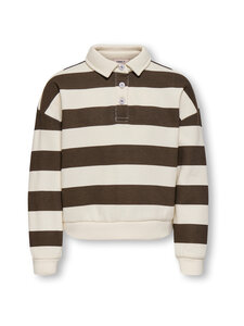 KIDS ONLY - KogSweat-pikeecollegepaita - BRACKEN STRIPES:TOFU | Stockmann