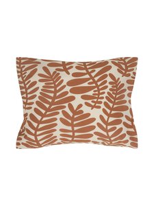 Casa Stockmann - Lehti-tyynyliina - TERRA/WHITE COMBO | Stockmann