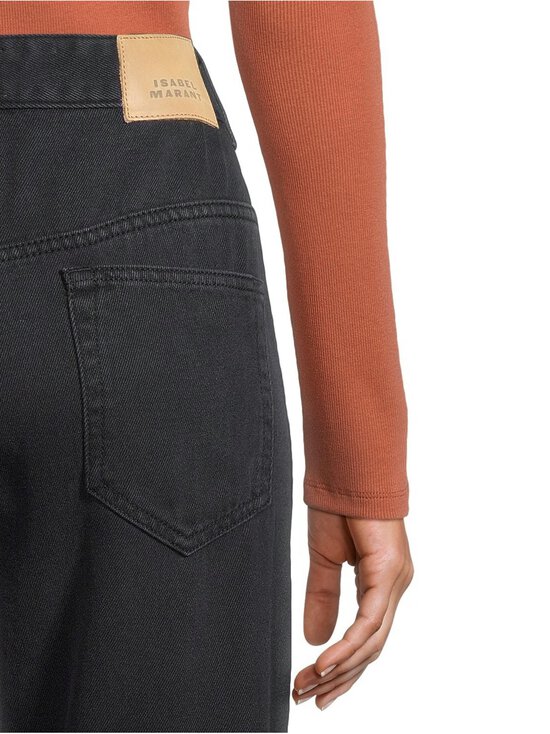 Isabel Marant Etoile - Belvira-farkut - 02FK FADED BLACK | Stockmann - photo 6