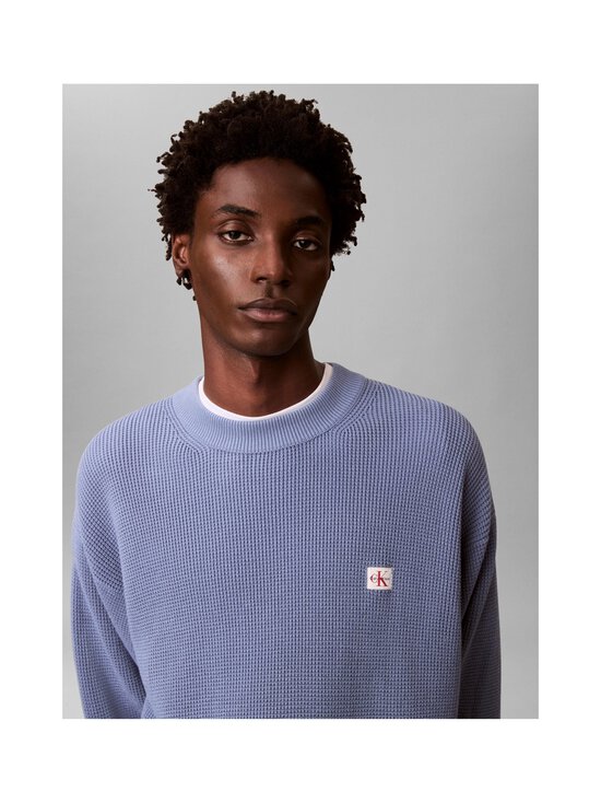 Calvin Klein Jeans - Cotton Waffle -neule - C4I DUSTY SAILOR BLUE | Stockmann - photo 5