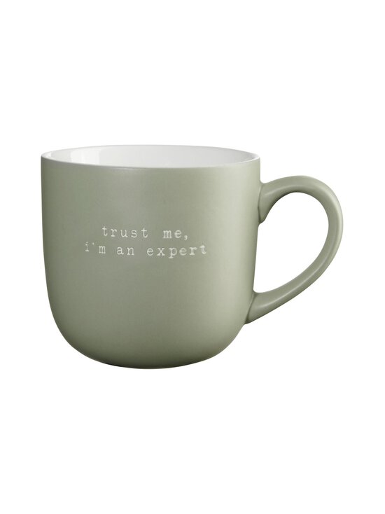 Asa - Hey Trust Me, I'm An Expert -posliinimuki 0,6 l - GREEN | Stockmann - photo 1