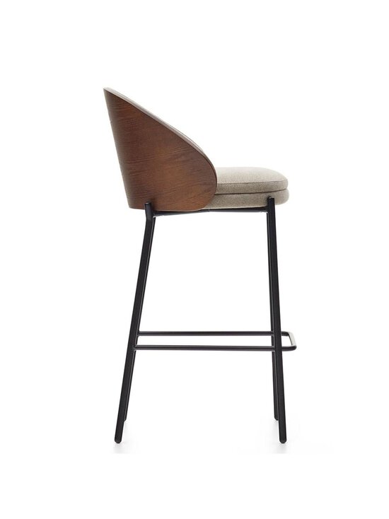 Kave Home - Eamy-baarituoli vaaleanruskea/ruskea K 65 cm - BEIGE | Stockmann - photo 3