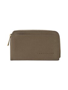 Longchamp - Nahast kaarditasku Le Foulonné - GREEN | Stockmann