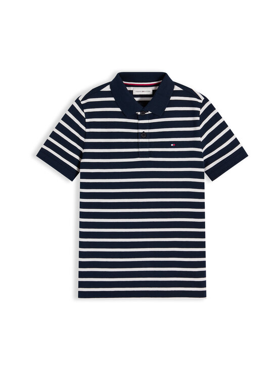Tommy Hilfiger - Flag-pikeepaita - 0A5 NAVY STRIPE | Stockmann - photo 1