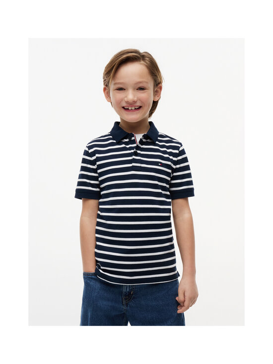 Tommy Hilfiger - Flag-pikeepaita - 0A5 NAVY STRIPE | Stockmann - photo 2