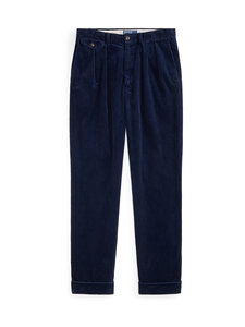Polo Ralph Lauren - Whitman Pleated -vakosamettihousut - 503 AVIATOR NAVY | Stockmann
