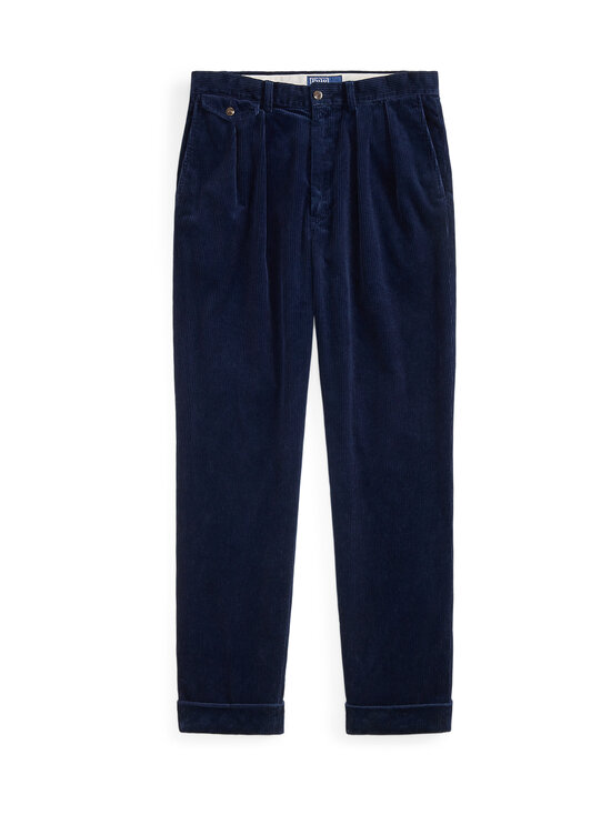 Polo Ralph Lauren - Whitman Pleated -vakosamettihousut - 503 AVIATOR NAVY | Stockmann - photo 1