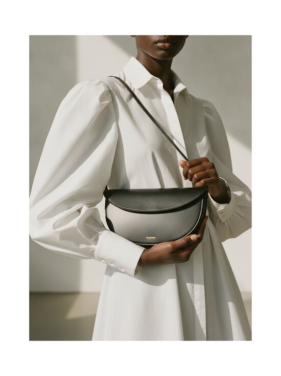 Jil Sander - Curve Wallet -lompakkolaukku - 001 BLACK | Stockmann - photo 5