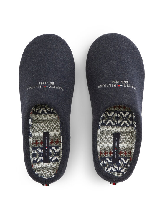 Tommy Hilfiger - Felt House -tohvelit - DW5 NAVY BLUE | Stockmann - photo 4