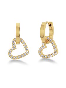 Edblad - Eternal Heart Earrings - GOLD | Stockmann