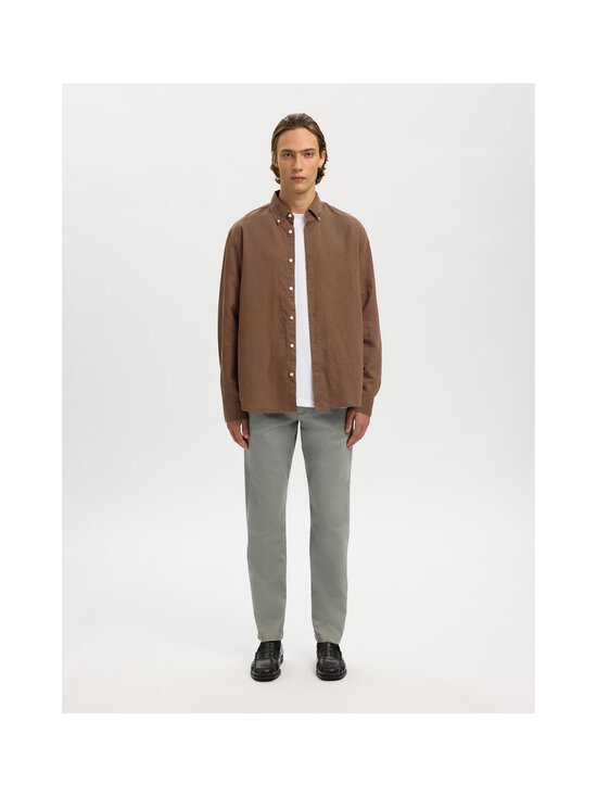 Selected - Püksid Slim New Miles Flex - VETIVER | Stockmann - photo 8