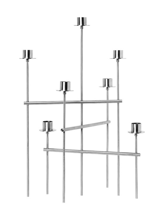 Ferm Living - Elysia svečturis - BRUSHED STAINLESS STEEL | Stockmann - photo 1