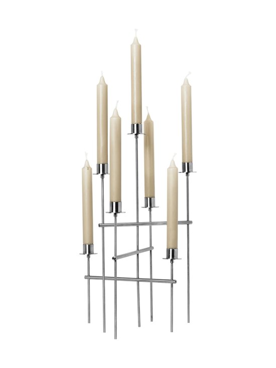 Ferm Living - Elysia svečturis - BRUSHED STAINLESS STEEL | Stockmann - photo 2