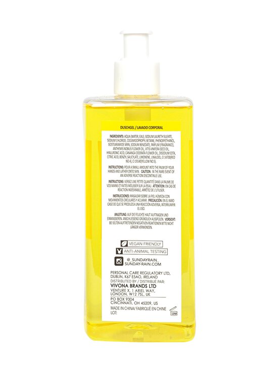 Sunday Rain - Chamomile & Ylang Ylang Body Wash -suihkusaippua 440 ml - NOCOL | Stockmann - photo 2