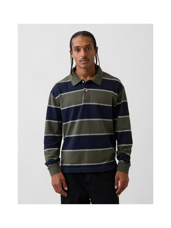 GAP - Oversized polo krekls - NAVY STRIPE | Stockmann - photo 2