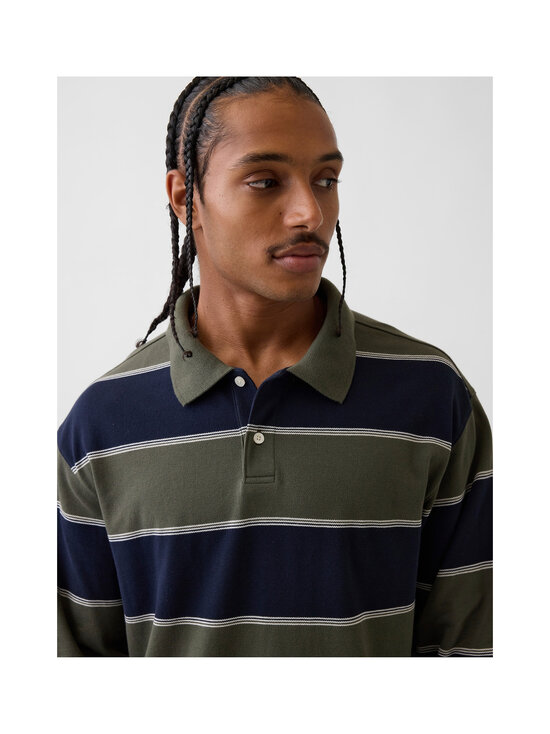 GAP - Oversized polo krekls - NAVY STRIPE | Stockmann - photo 5