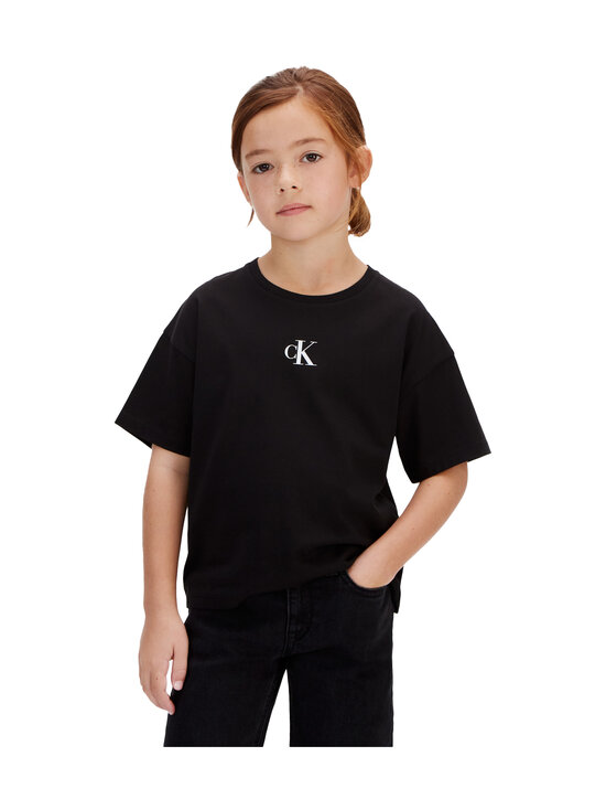 Calvin Klein Kids - Logo Boxy t-paita - BEH CK BLACK | Stockmann - photo 1