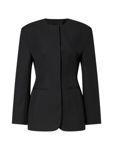 Malina - Carol Collarless -villa-silkkibleiseri - 10007 BLACK | Stockmann