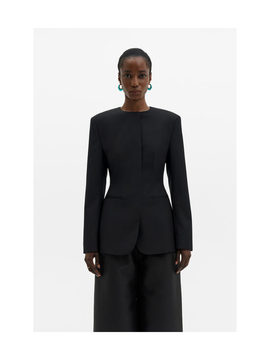 Malina - Carol Collarless -villa-silkkibleiseri - 10007 BLACK | Stockmann - photo 2