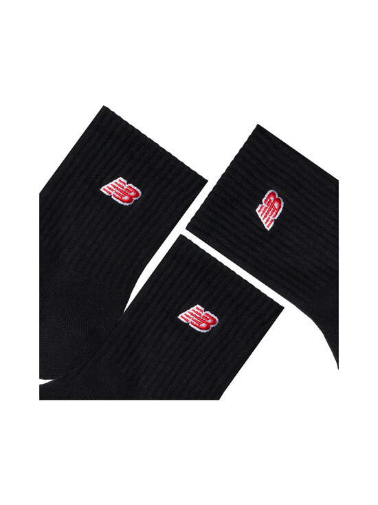 New Balance - Zeķes ar ielāpa logotipu 3-pāri - BK BLACK | Stockmann - photo 3