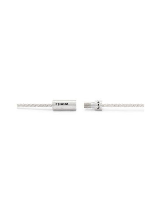 le gramme - Käevõru 7g Brushed Sterling Silver Cable - SILVER - photo 4 le gramme - Käevõru 7g Brushed Sterling Silver Cable - SILVER | Stockmann - photo 4