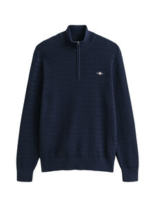 GANT - Mini Cable Half Zip -neule - 433 EVENING BLUE | Stockmann
