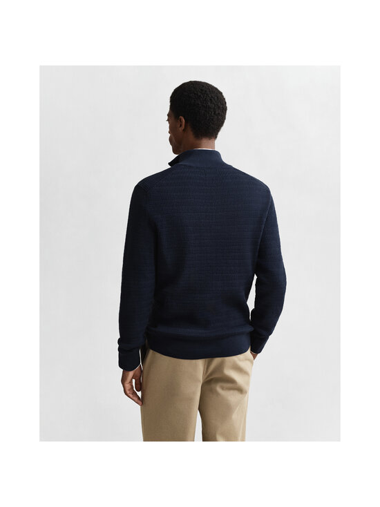 GANT - Mini Cable Half Zip -neule - 433 EVENING BLUE | Stockmann - photo 3