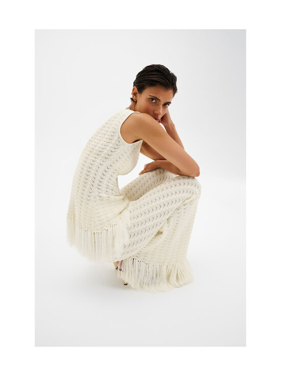 Malina - Amal Knitted Fringe -neulepusero - 10096 WHITE | Stockmann - photo 5