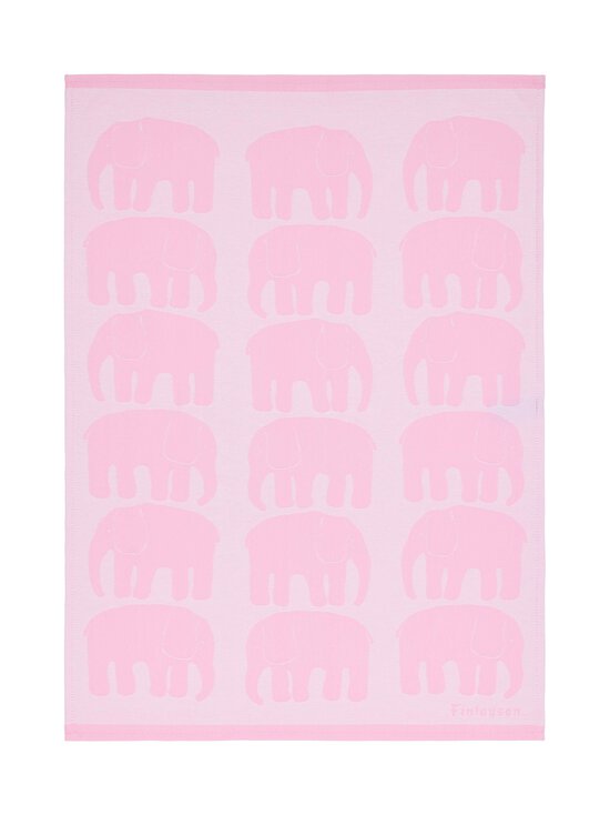 Finlayson - Elefantti-keittiöpyyhe 2 kpl - L.RED / WHITE | Stockmann - photo 1