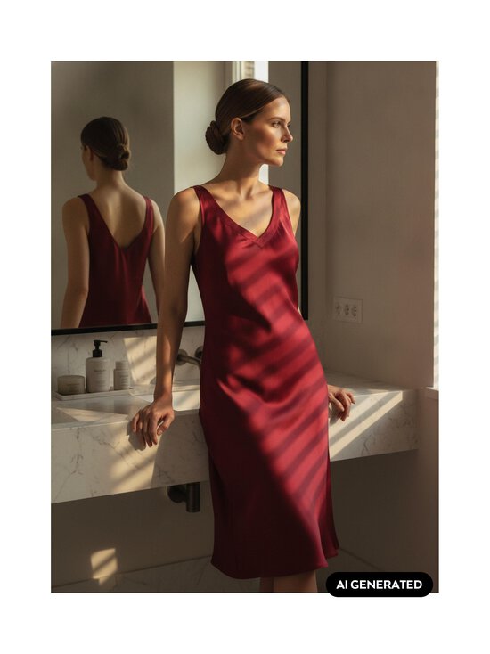Stockmann Silk - Siidist öösärk kinkekarbis Melinda - RED | Stockmann - photo 5