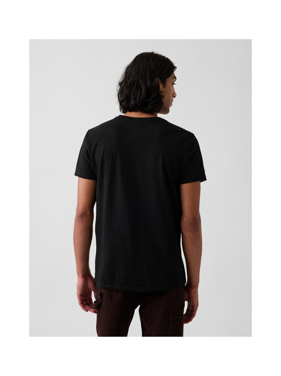 GAP - Classic V t-krekls - TRUE BLACK | Stockmann - photo 4