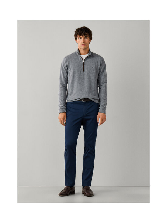 Hackett London - Herringbone Half Zip -neulepaita - 987 GREY | Stockmann - photo 4