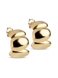 ENAMEL Copenhagen - Melia Chunky Hoops - kullatut korvakorut - 925S/GP | Stockmann