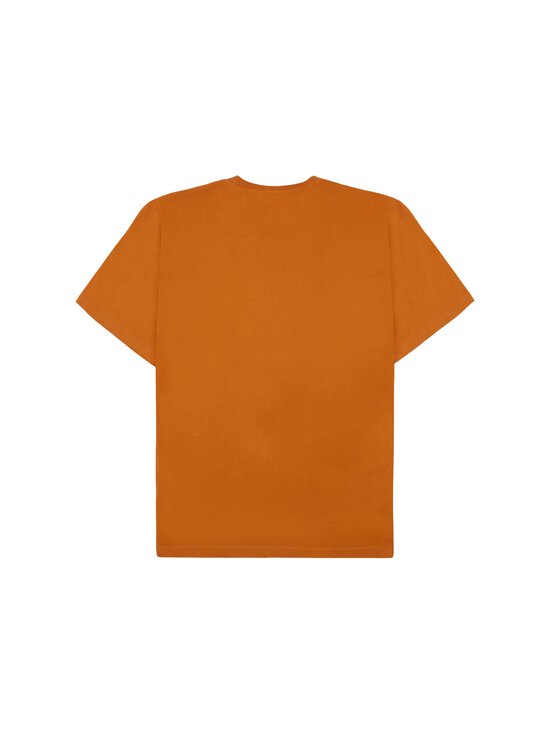 Knowledge Cotton Apparel - T-särk Regular Big Owl - 1485 PUMPKIN SPICE | Stockmann - photo 2