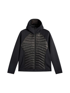 J.Lindeberg - Hübriidjope Heyden Quilt Hybrid Hood - 9999 BLACK | Stockmann