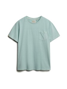 Superdry - Cotton Classic Linen t-paita - 9WT AQUAMARINE BLUE | Stockmann