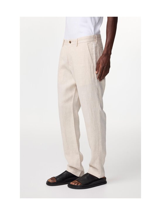 NN.07 - Theo Slim fit -pellavahousut - 804 OAT | Stockmann - photo 2
