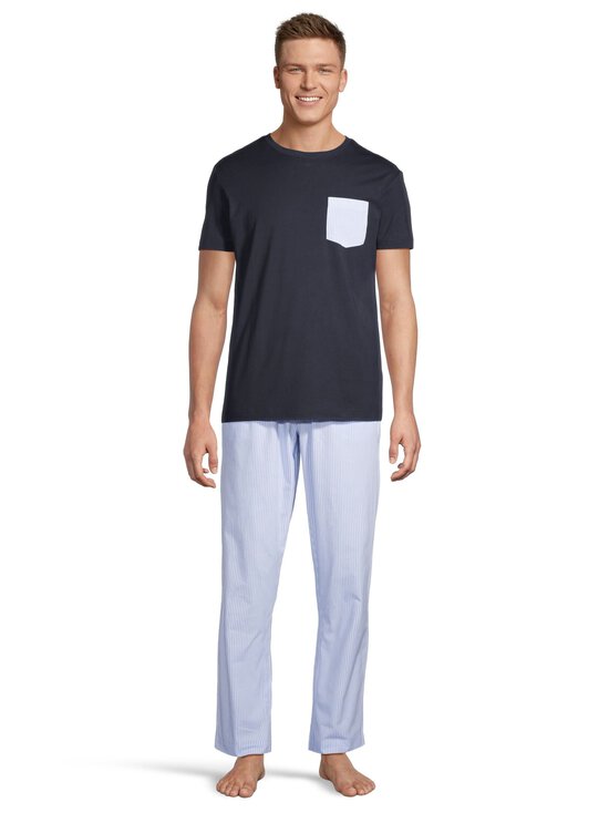 Cap Horn loungewear - Javier-pyjama 2-osainen - NAVY/ LT. BLUE STRIPE | Stockmann - photo 2