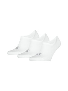 Calvin Klein - Footie High Cup -sukat 3-pack - 004 WHITE | Stockmann