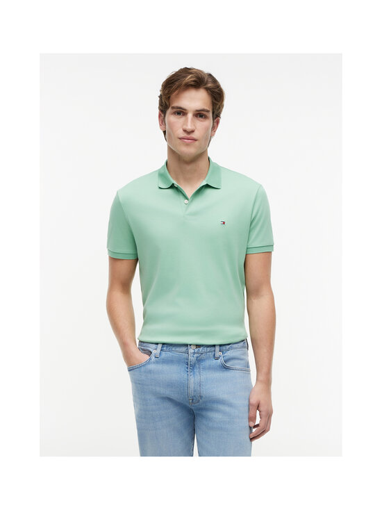 Tommy Hilfiger - Liquid Cotton Polo -pikeepaita - L1A CUT GRASS | Stockmann - photo 3